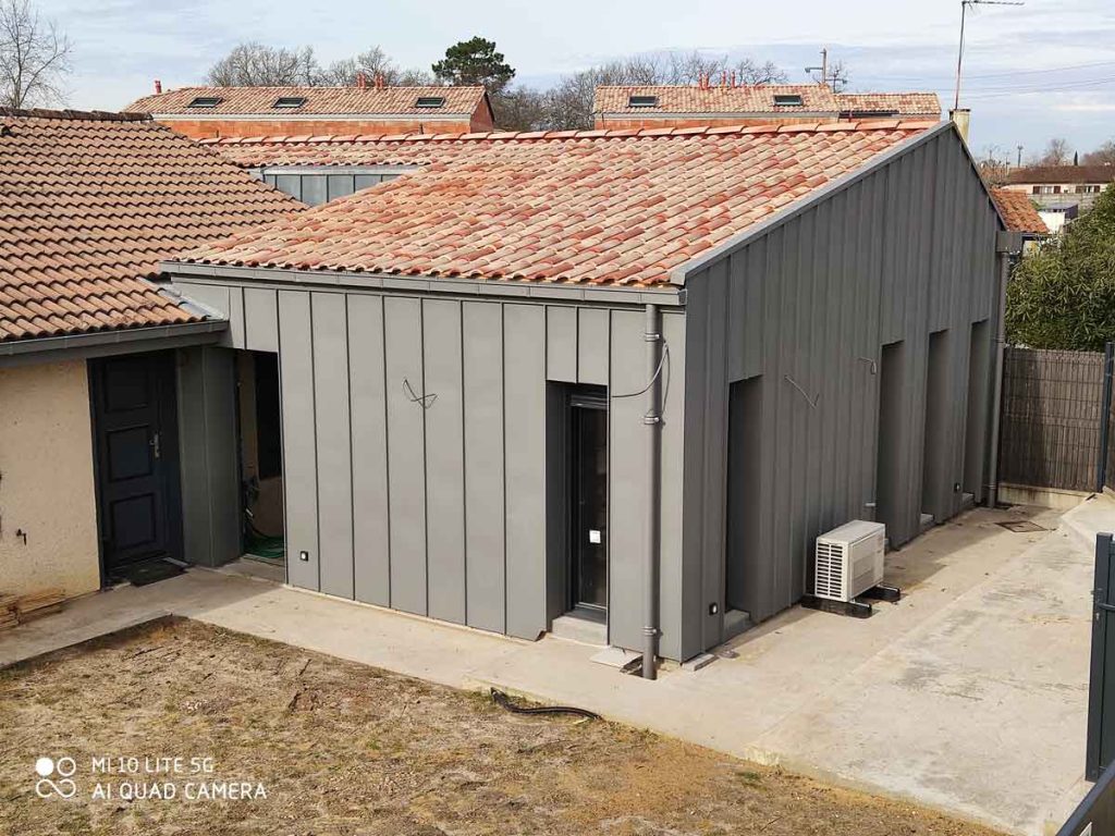 Bardage extérieur à Bordeaux