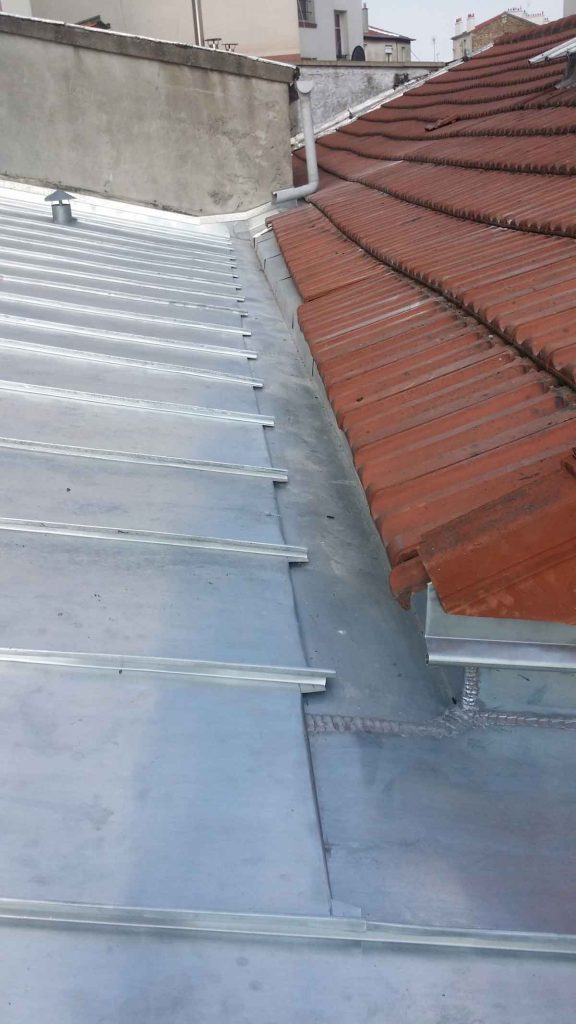 Bardage en zinc à Pessac