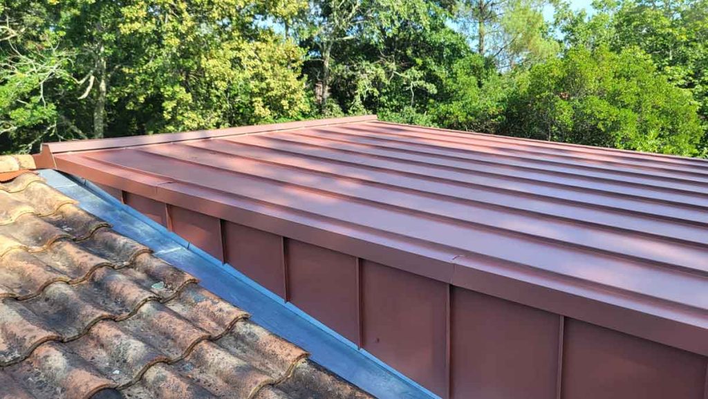 Pose de fenêtre en zinc à Pessac