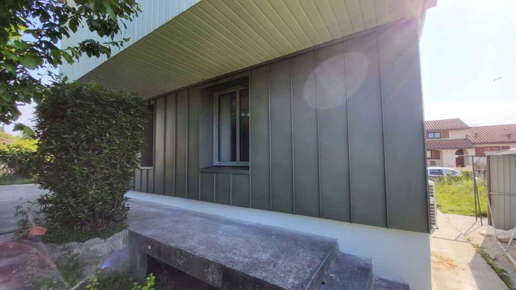 Rénovation d'un bardage de maison à Bordeaux
