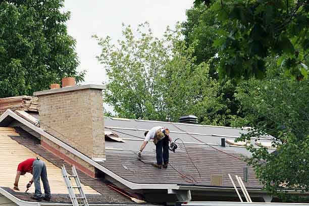 Remplacement de tuiles cassées à Cenon